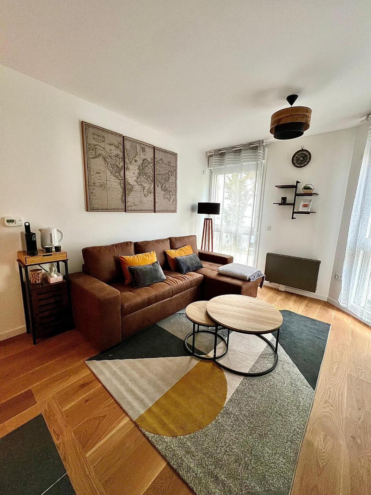 New & Serene 1-Bedroom Apart Near #Ladefenseparis #Parking&Fibre Suresnes Esterno foto
